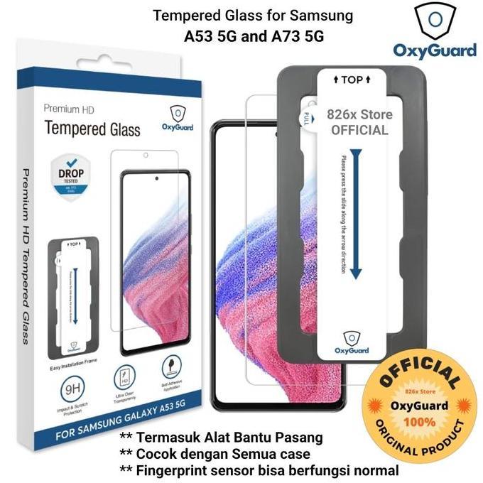Tempered Glass for Samsung Galaxy A53 5G A73 5G OXYGUARD Screen Protector Anti Gores Screen Protecto