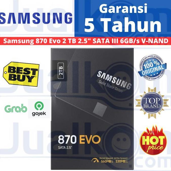 SAMSUNG SSD 870 EVO 2TB 2.5" SATA 870EVO
