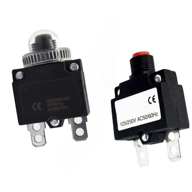 SHAANCIU 4A Overload Switch Protector Circuit Overload Protector Automatic Ressetable Fuse Pompa Air