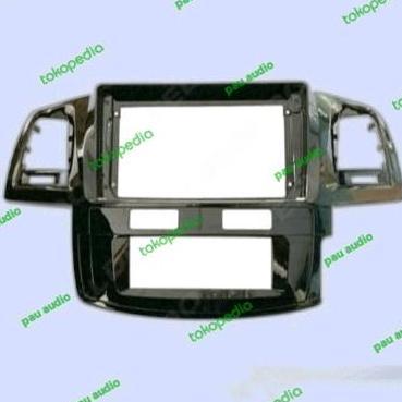 Frame Double Din Android 9 Inch Fortuner Promo
