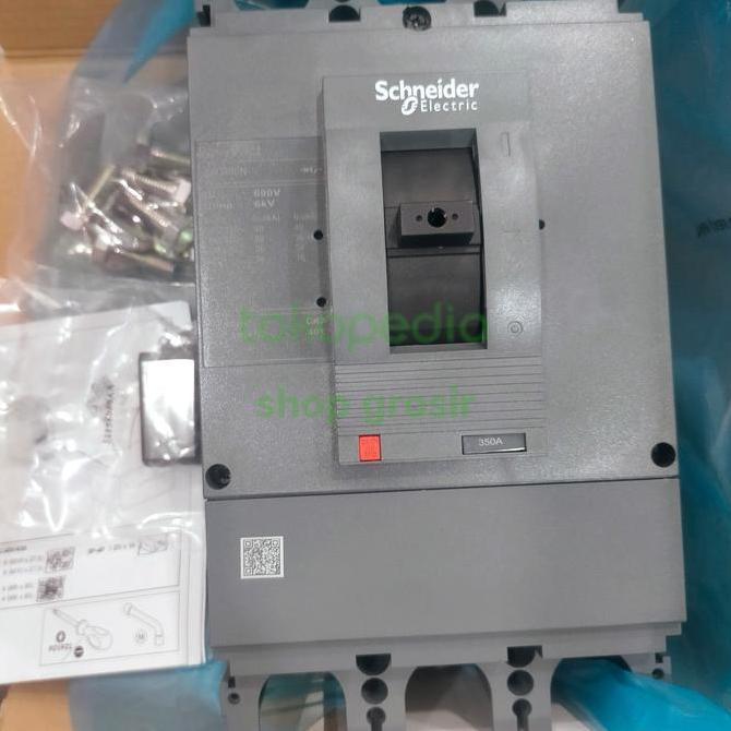 mccb ezc400n 350a 3p schneider