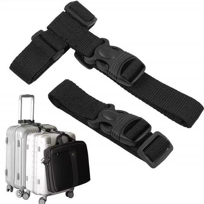 REJAYAU Tali Penghubung Koper Travel Adjustable Pengikat Koper Travel Bags Belt barang