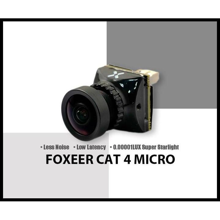 Foxeer Micro / Mini Cat 4 1200Tvl Starlight Fpv Camera Terlaris