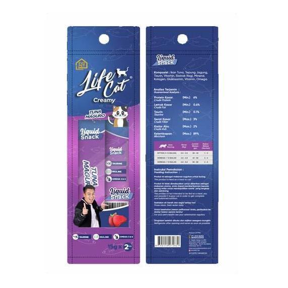 Gato - Life Cat Creamy 2 X 15 Gr Cat Tuna Maguro