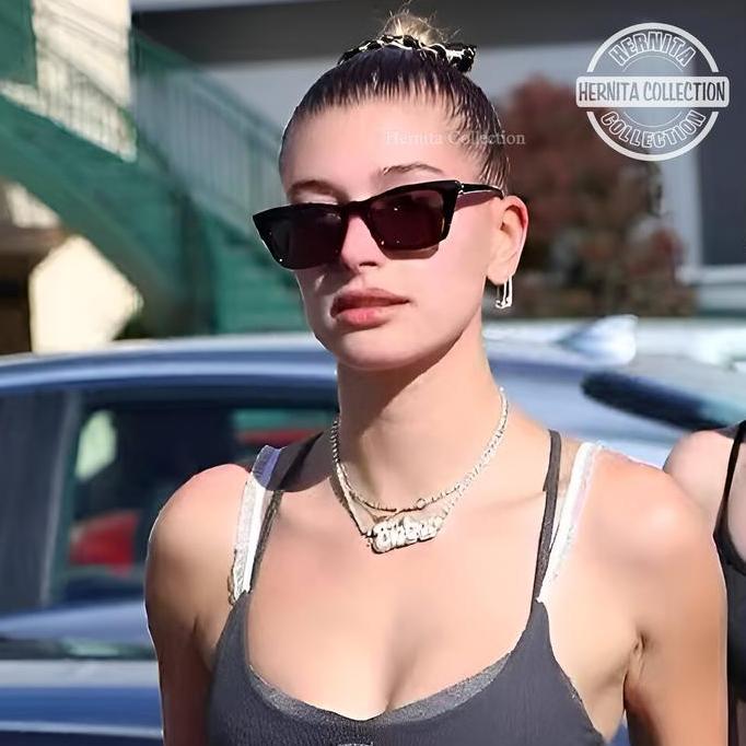 Pilihan - Sale Murah  Kacamata Gaya Korea Gm Talin Hailey Bieber 0128 Sungglasses Free Box Esklusive