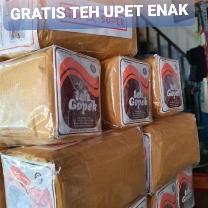 Best Seller TEH GOPEk SPESIAL JUMBO/ GOPEK PREMIUM GRATIS TEH UPET ENAK Berkualitas 100% original