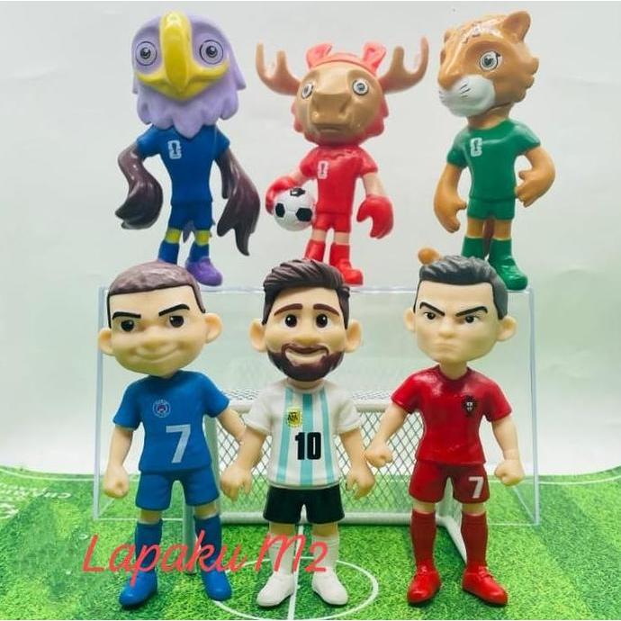 Action Figure World Cup Mascots set 6pcs
