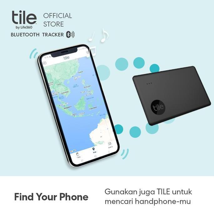 Dext- Tile Slim - Bluetooth Tracker / Pelacak Pintar