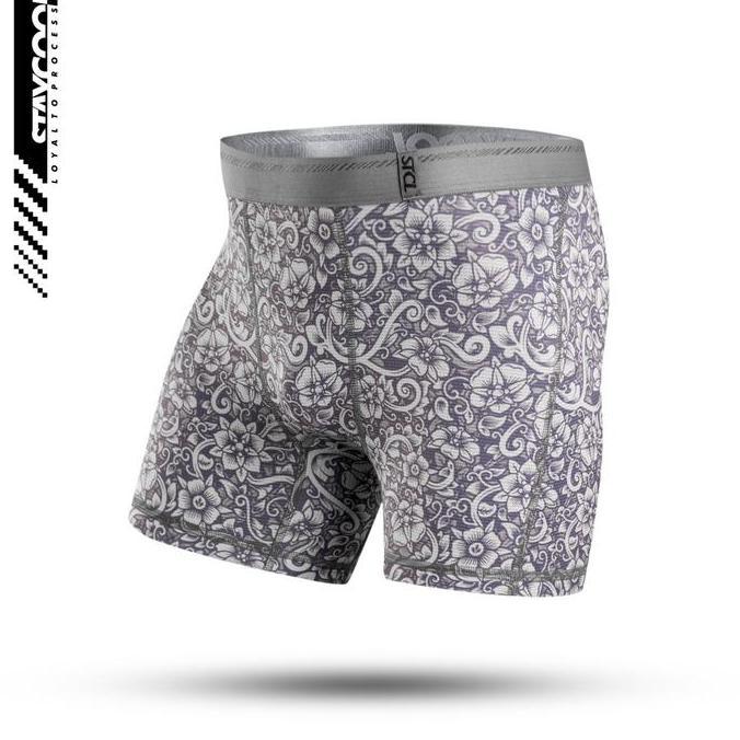 StayCool SuppleCool Floristy Boxer Briefs Celana Dalam