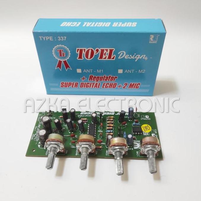 KIT DIGITAL ECHO 2 MIC PLUS REGULATOR PSU TERMURAH