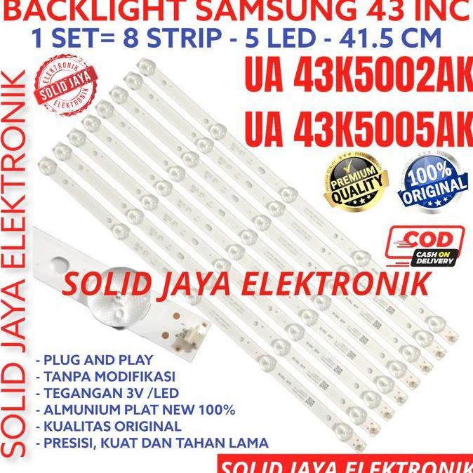BACKLIGHT TV LED SAMSUNG 43 INC UA 43K5002 43K5005 UA43K5002 UA43K5005 UA-43K5002 UA-43K5005 AK LAMP