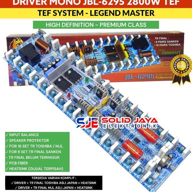 KIT DRIVER JBLL6295 JBL6295 JBL-6295 SUPER POWER AMPLIFIER -TR FINAL READY