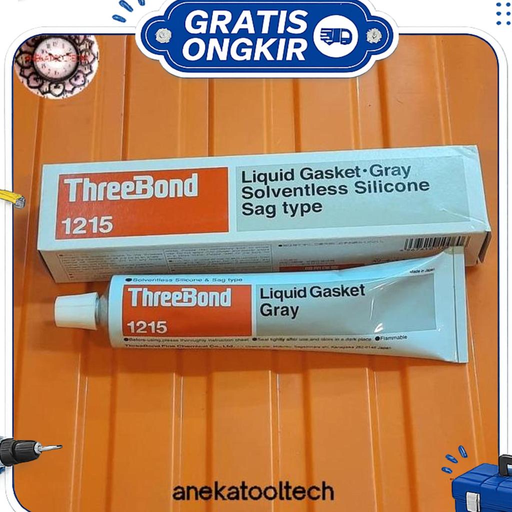 Threebond 1215 Liquid Gasket Gray Isi 250 Gram | Liquid Gasket Threebond 1215 Original
