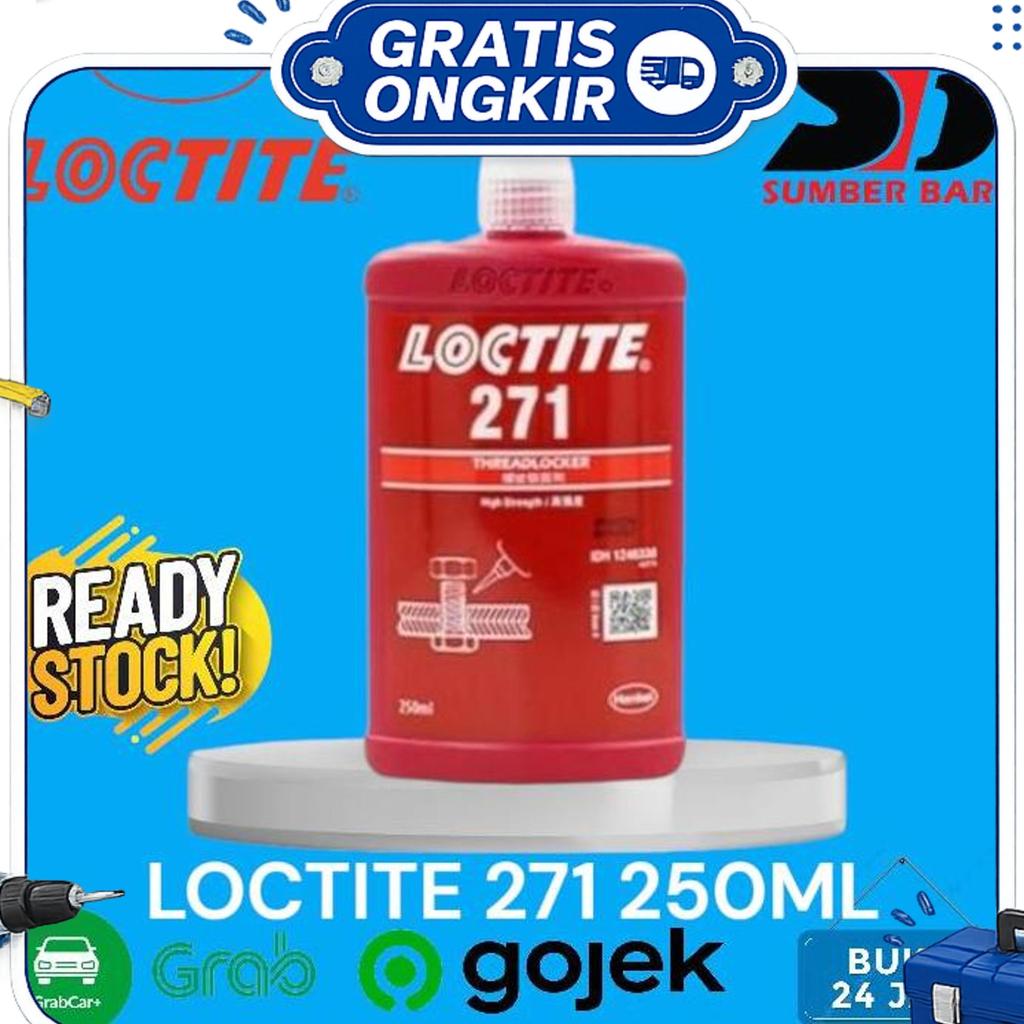 Lem Baut Loctite 271 250Ml - Lem Ulin Baut Loctite 271 250 Ml