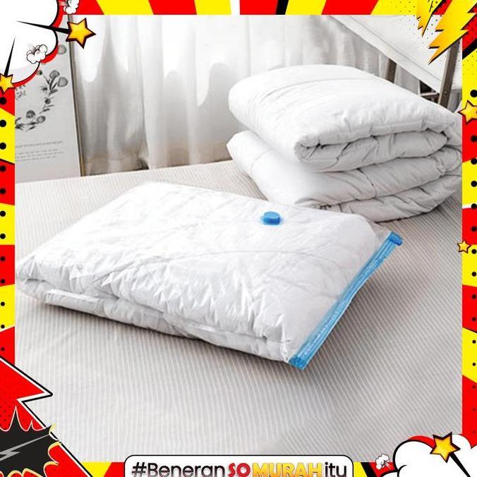 LawyersClub Plastik Vakum Baju Laundry Selimut Bedcover Boneka Pompa Manual Vacum Bag Travel