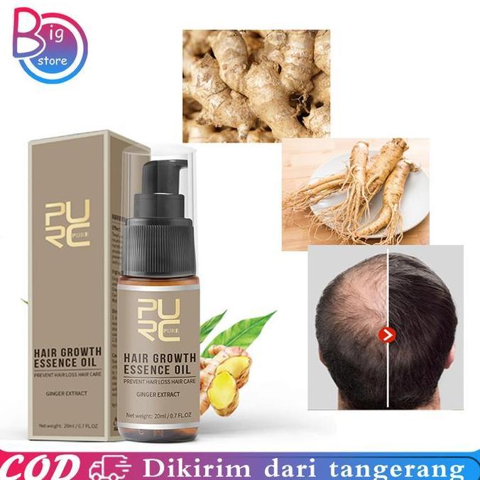 LEKCTROM PURC 20ml Serum Penumbuh Rambut Botak Hairen Hair Growth Serum Penumbuh Rambut Botak