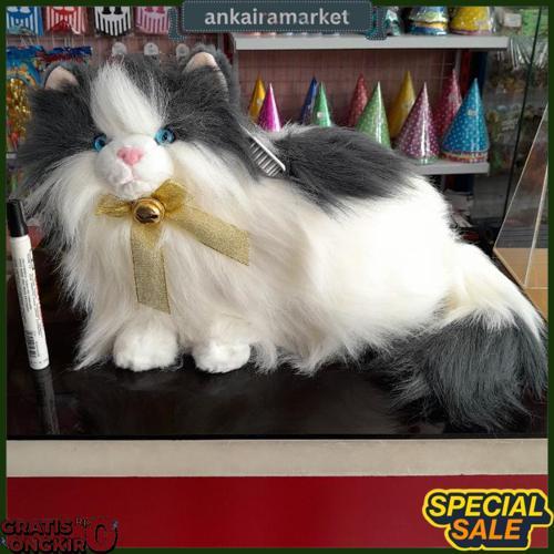 Boneka Kucing Persia Anggora Free Sisir Produk Berkualitas