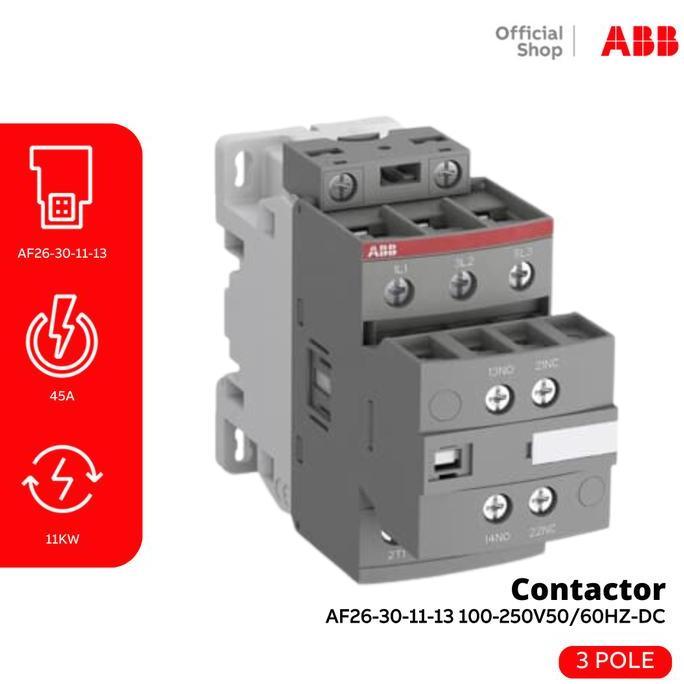 ABB AF26-30-11-13 100-250V50/60HZ-DC Contactor 1SBL237001R1311