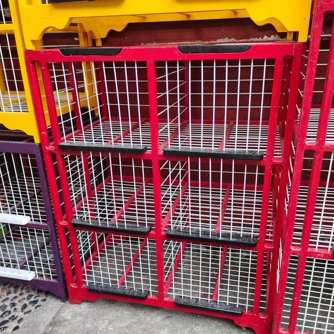 Dongdang Lepas 6 Pintu Jeruji Fiber