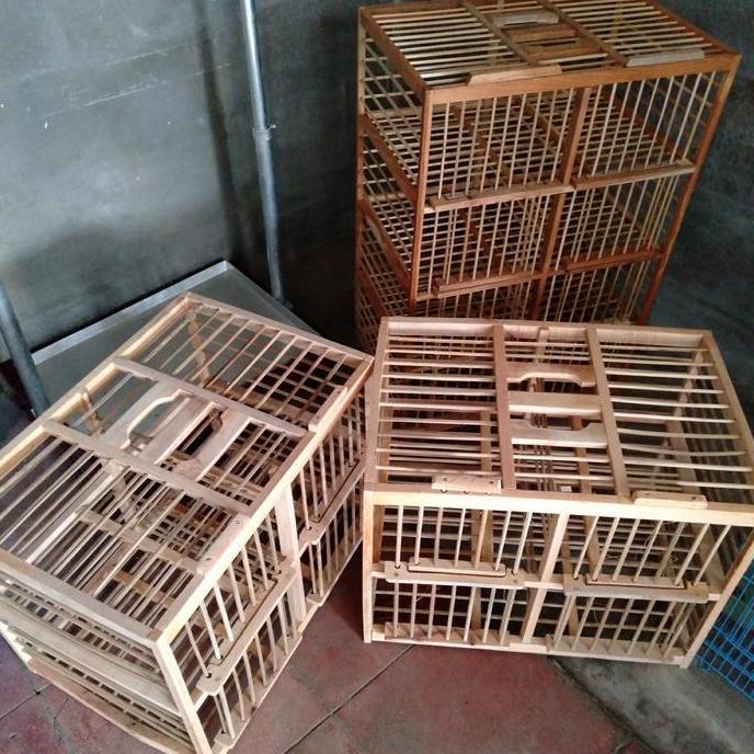 Sangkar/Dongdang Lepas 4 Pintu