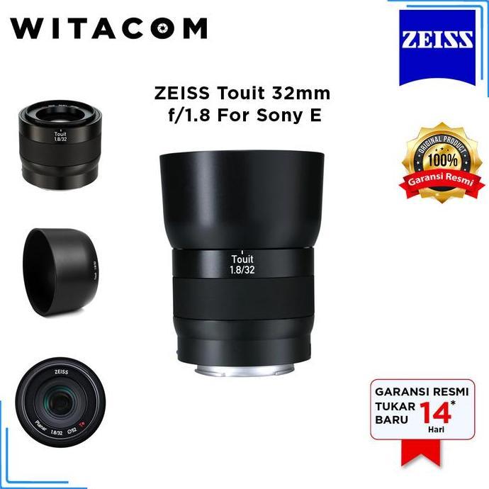Ready Zeiss Touit 1.8/32mm E-Mount - Sony Non Cod
