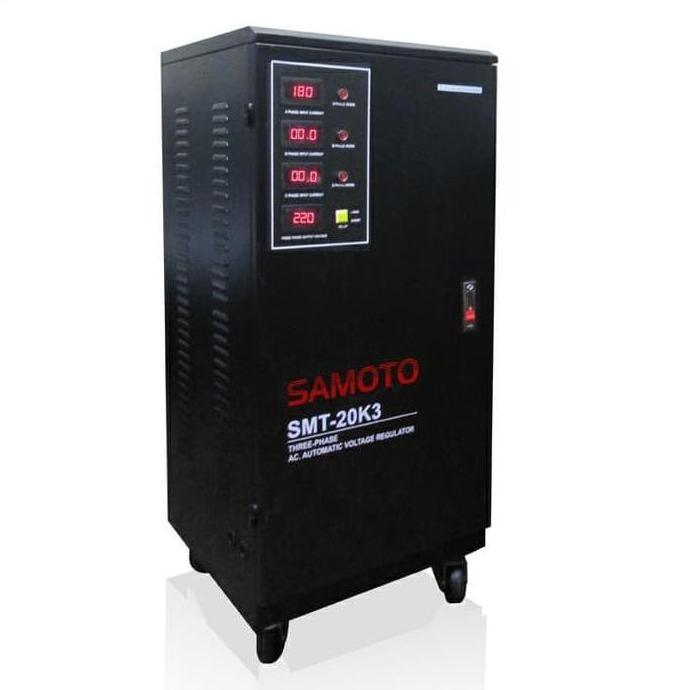 Stabilizer Listrik Samoto 20kva 3phase 20000va 3phase 20kva 3phase