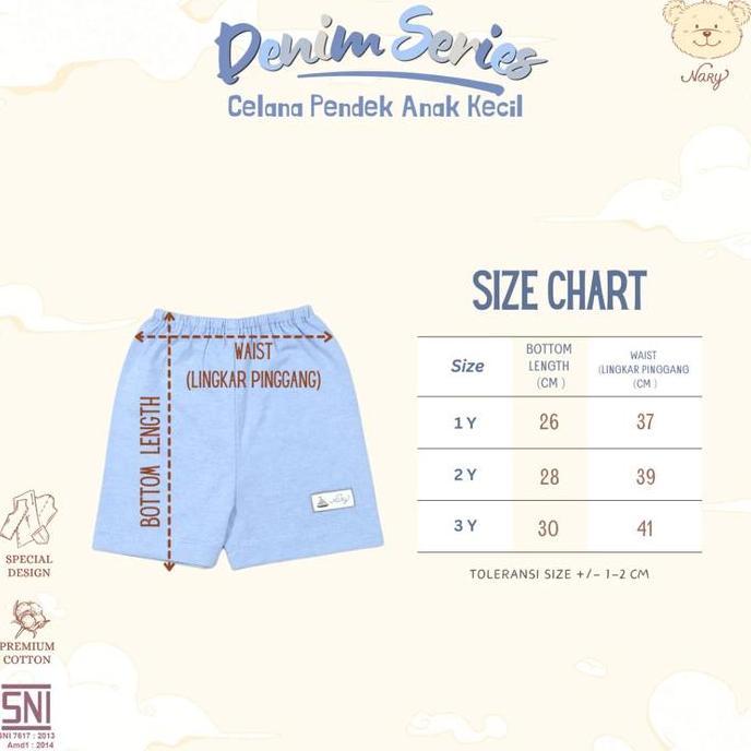 Chensui- Nary Celana Pendek - Celana Pendek Anak Bayi