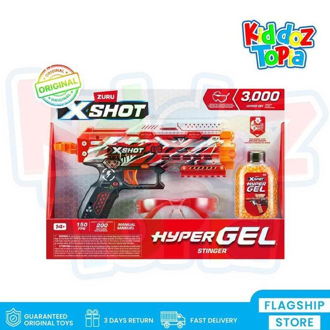 ZURU Xshot X SHOT Hyper Gel Stinger Blaster 36728 GLC