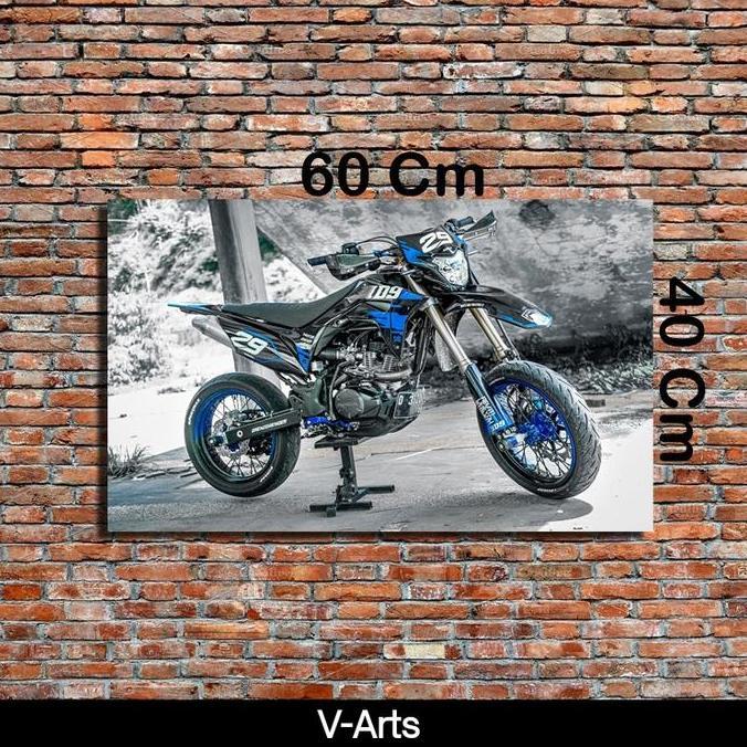 POSTER DINDING MOTOR TRAIL A2 DEKOR VA99