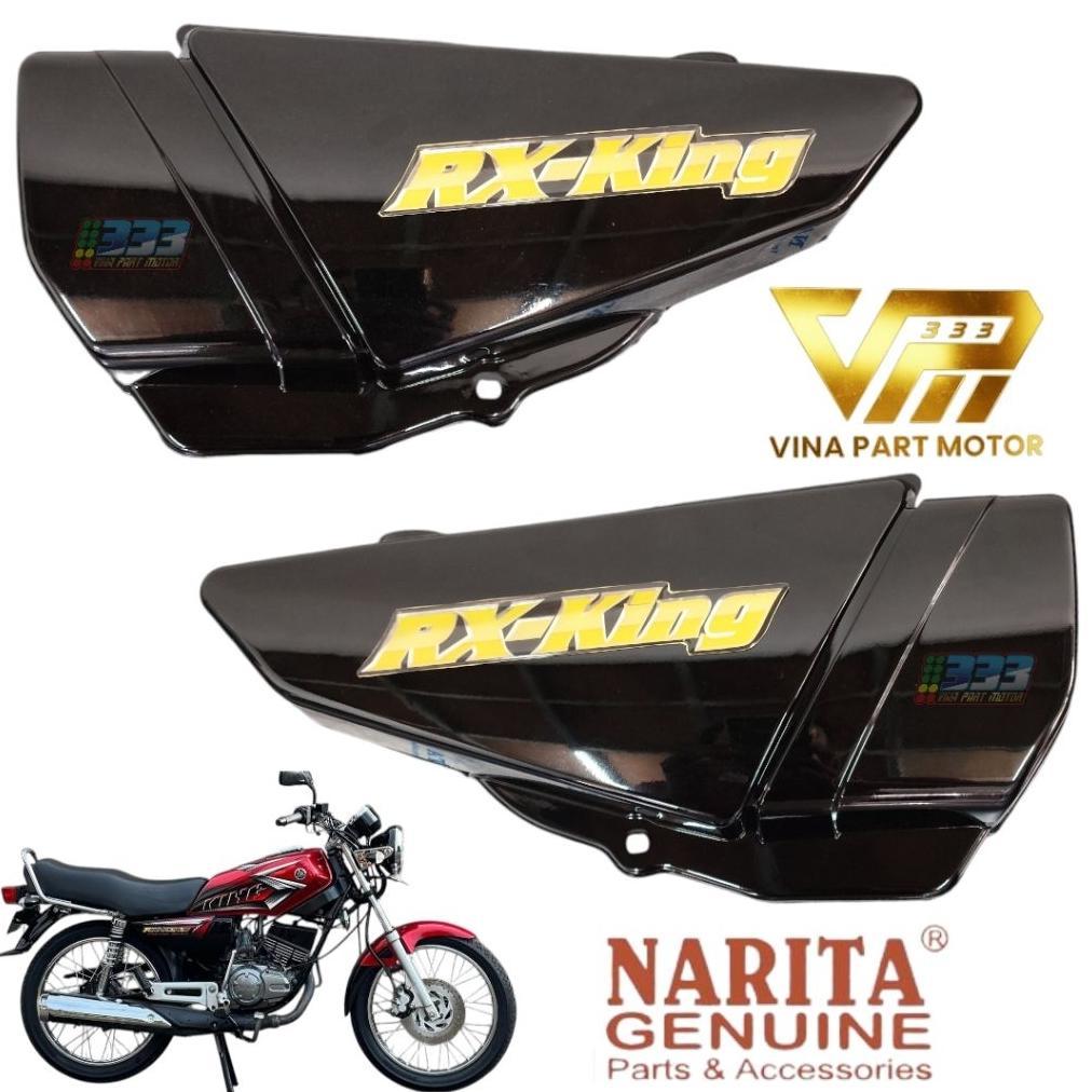 COVER BOX AKI YAMAHA RX KING 135 SET EMBLEM