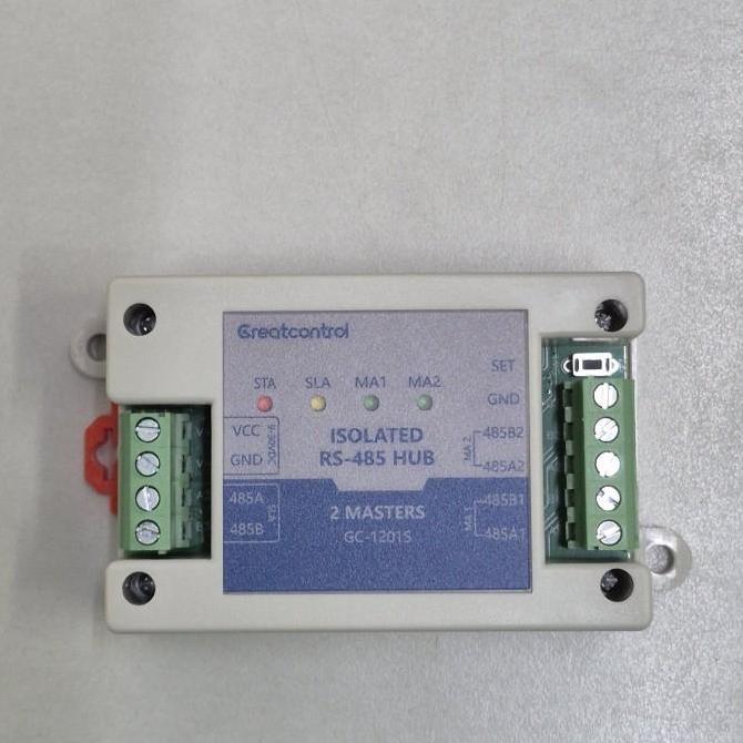 RS485 Isolated, RS485 2 master 1 Slave, Modbus RTU, Modbus Repeater, Modbus Splitter HUB 2 Master 1 