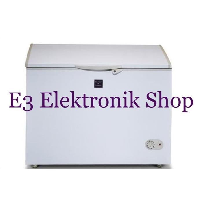 Bestseller- Chest Freezer Sharp FRV210X Kulkas Pembeku Daging Durian Ikan Es