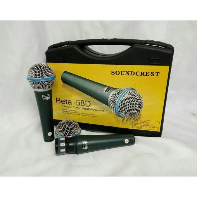 Mic Soundcrest Beta 58D Isi 2 Mic