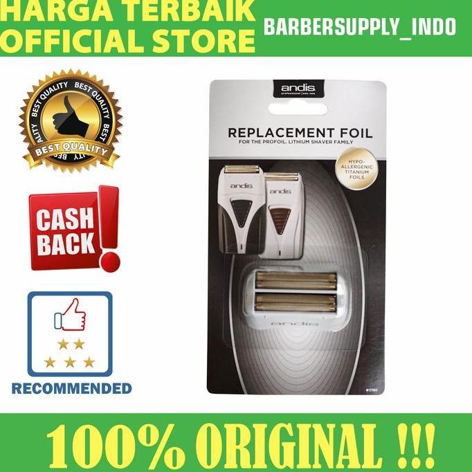 ANDIS SHAVER PROFOIL REPLACEMENT FOIL MATA PISAU ANDIS ORIGINAL USA