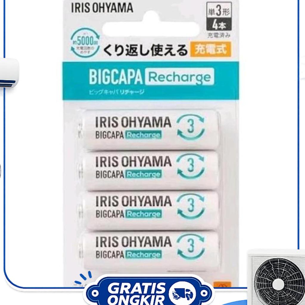 Iris Ohyama Battery 950Mah Ni-Mh / Baterai Mini 4Wd Iris Ohyama Japan