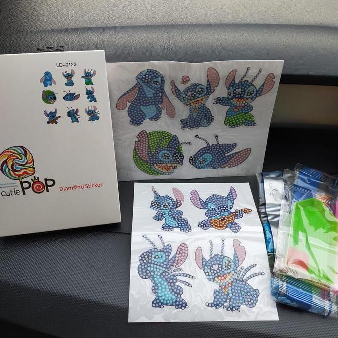 Box- Diy Sticker Diamond Painting Disney Cartoon N Animal Drill Craft Kit