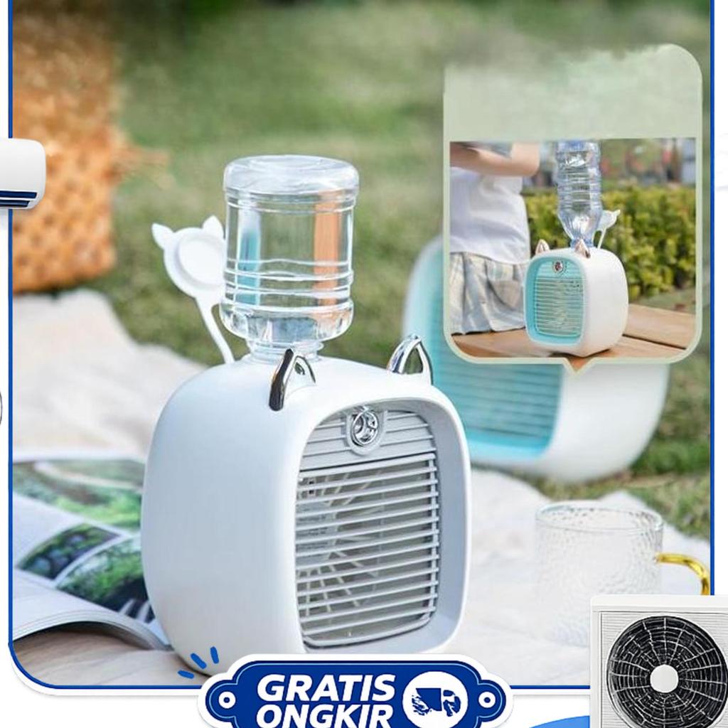 Kipas Ac Portable Air Cooler / Kipas Mini / Mini Ac Cooler Partable
