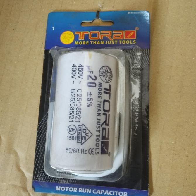 KAPASITOR 20UF CAPACITOR TORA HIGH QUALITY