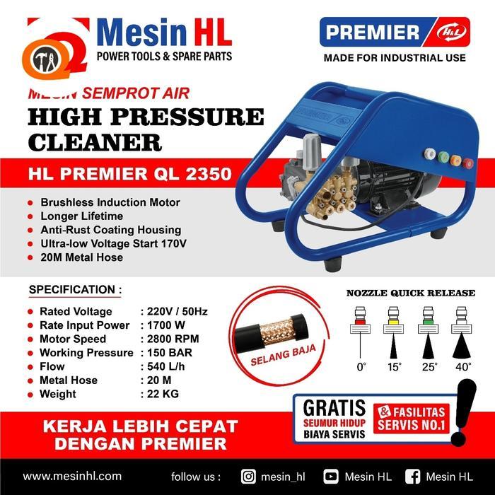 High Pressure Cleaner QL 2350 - Mesin jet cleaner 150 bar