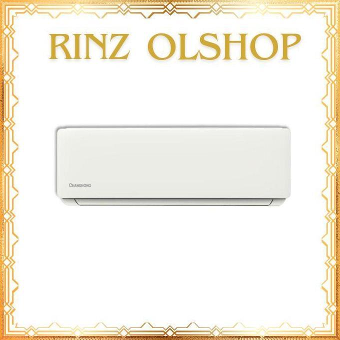 Bestseller- AC 1/2PK CHANGHONG DELUXE GOLDEN FIN / SCS05QB/ + PAKET PEMASANGAN