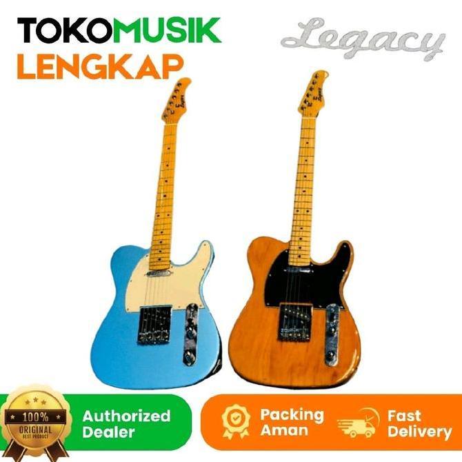 Ready Gitar Legacy ETL 100 Guitar Electric Legacy ETL100 Telecaster Non Cod