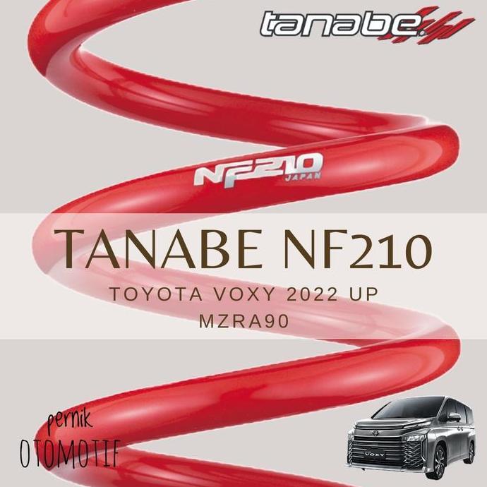 Tanabe NF210 Toyota New Voxy 90 MZRA90W Coil Spring Per Lowering Kit