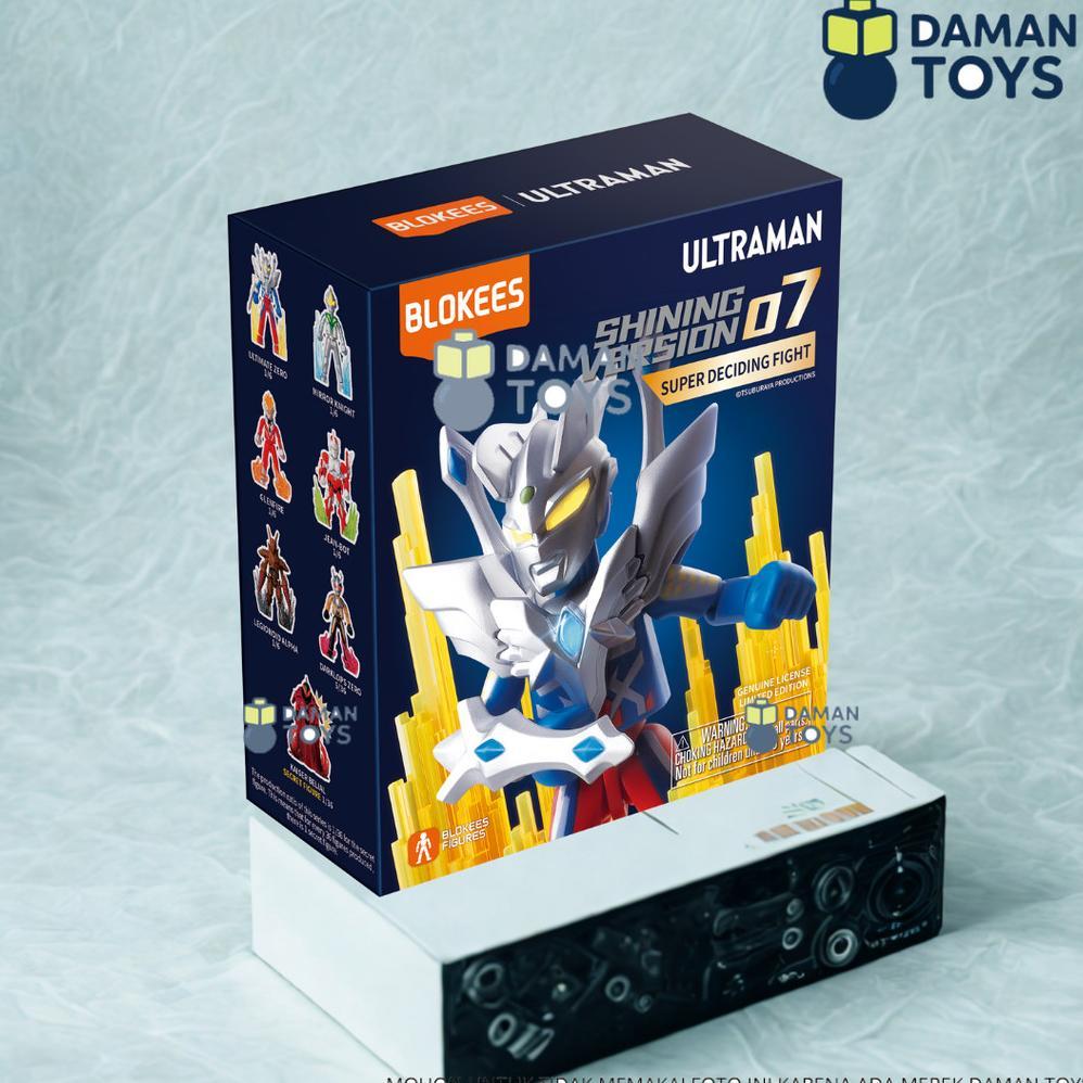Blind Box Blokees Ultraman Shining Version Kaiser Belial Ultimate Zero Jean Bot Darklops Glenfire