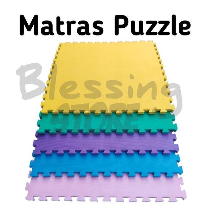 Matras puzzle 100x100 tebal 2 cm karpet beladiri /matras olahraga Diskon
