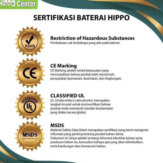 Acc- Hippo Baterai Compatible Pocophone F1 4000Mah Kode Baterai Bm4E / Bm-4E / Bm 4E