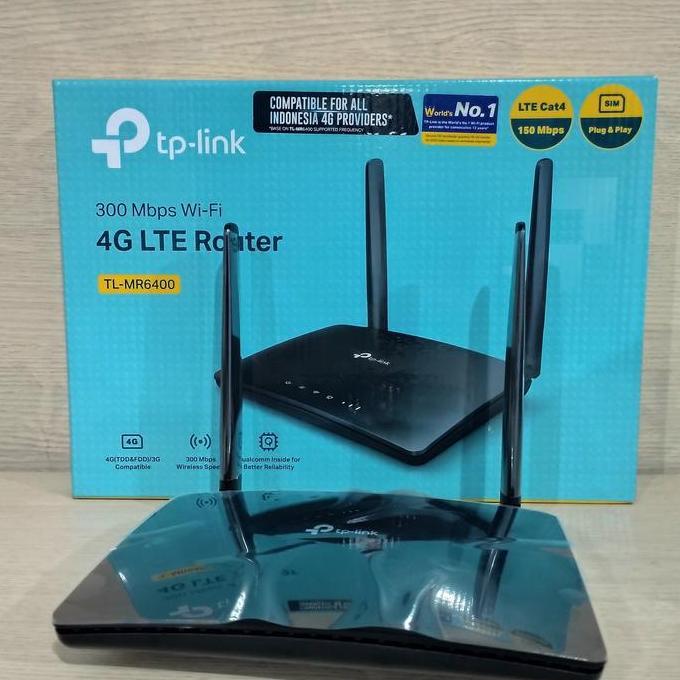 Tp-Link Tl-Mr6400 300Mbps Wireless N 4G Lte Router Tp Link Tl Mr6400