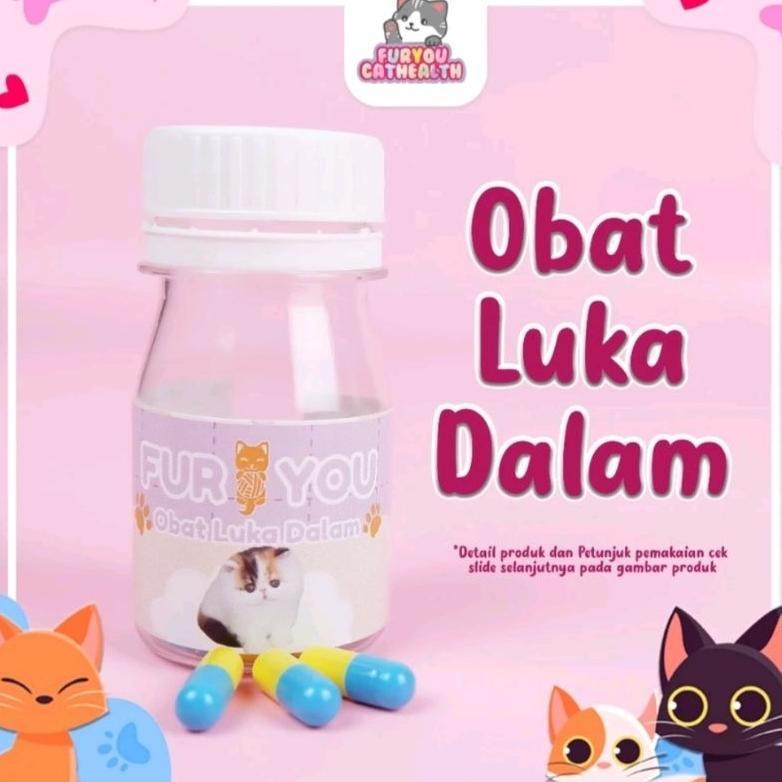 TERLARIS Fur You Obat Luka Dalam Obat Kucing Luka Jatuh Tertabrak Luka Dalam Anabul Luka Siap kirim