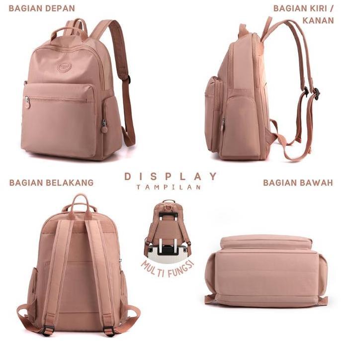 Juinju- Tas Ransel Nita N Style Backpack Anti Air Colorful Fox 0459-1