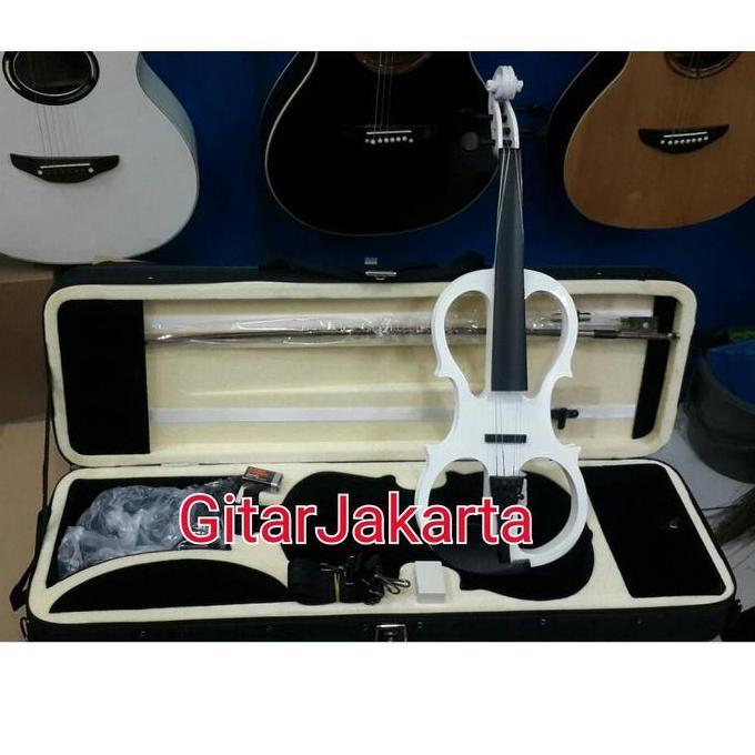 BIOLA ELEKTRIK PUTIH MERK COWBOY KOMPLIT  GARANSI