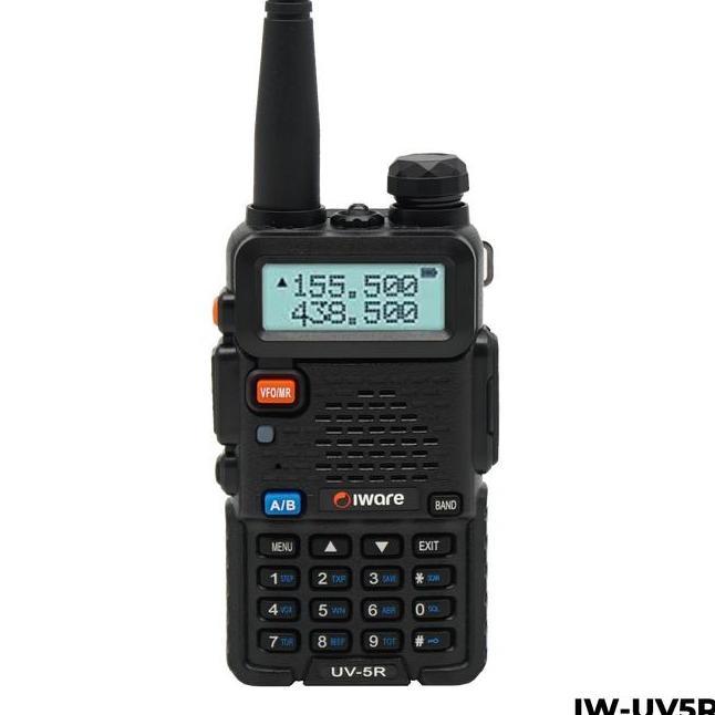 Ht Iware Uv5R Dual Band Uhf Vhf Walkie Talkie Radio Ht Handy Talky Layar